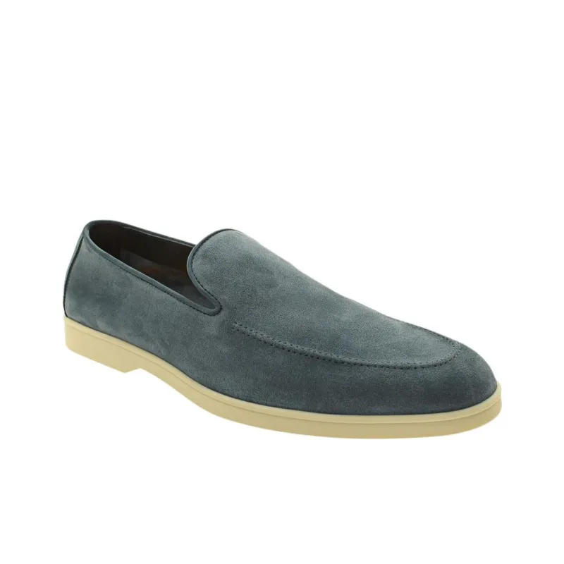 DOUCAL'S Loafers Men Blue-2