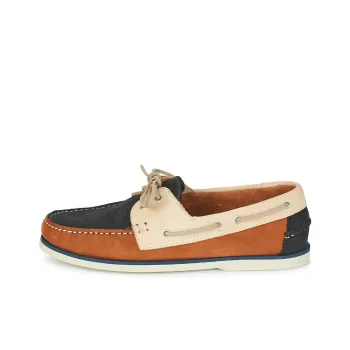 PELLET Vendee Boat Shoes Men's Tan