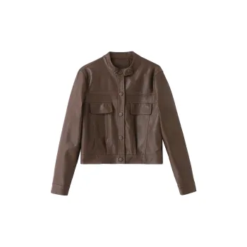 Yi Mengyuan Leather Jacket Women's
