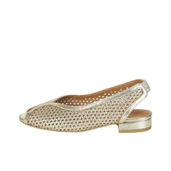 JB MARTIN Casual Single Shoes Women's Gold