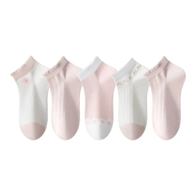 Caramella Ankle Socks Women's 5 Pack-0