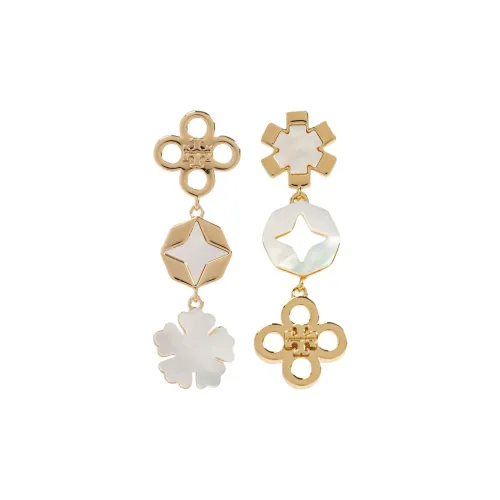 TORY BURCH Kira Clover Linear Earrings