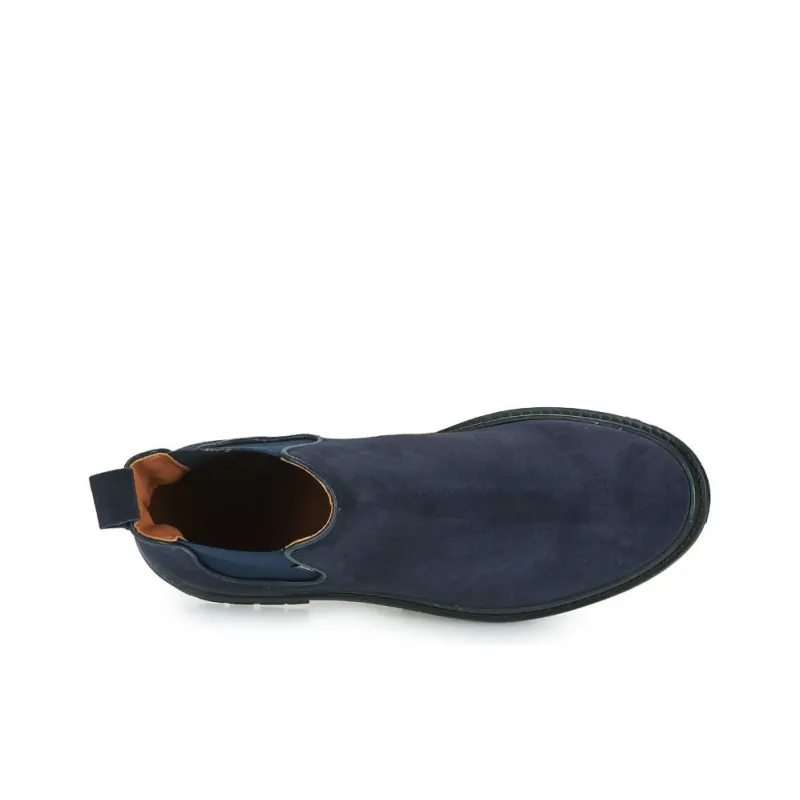 PELLET JUNE Short Chelsea Boots Men's Marine Blue-5