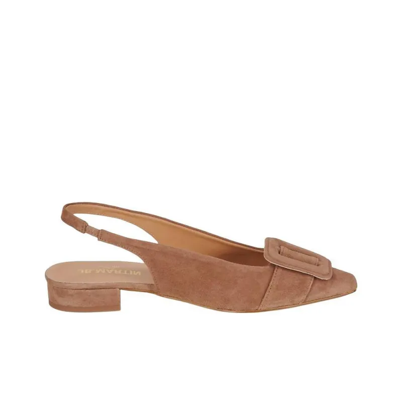 JB MARTIN Varia Chunky Heel High Heels 3cm Women's Brown-1