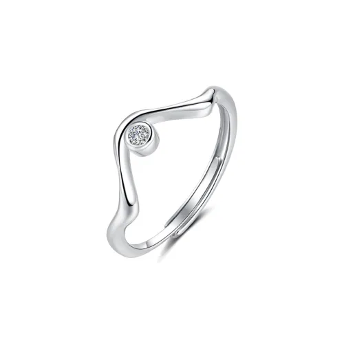 TIANTI Synthetic Cubic Zirconia S 925 Sterling Silver Rings Women's