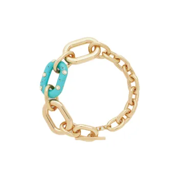 Paco Rabanne XL Link Polished Chocker Necklace