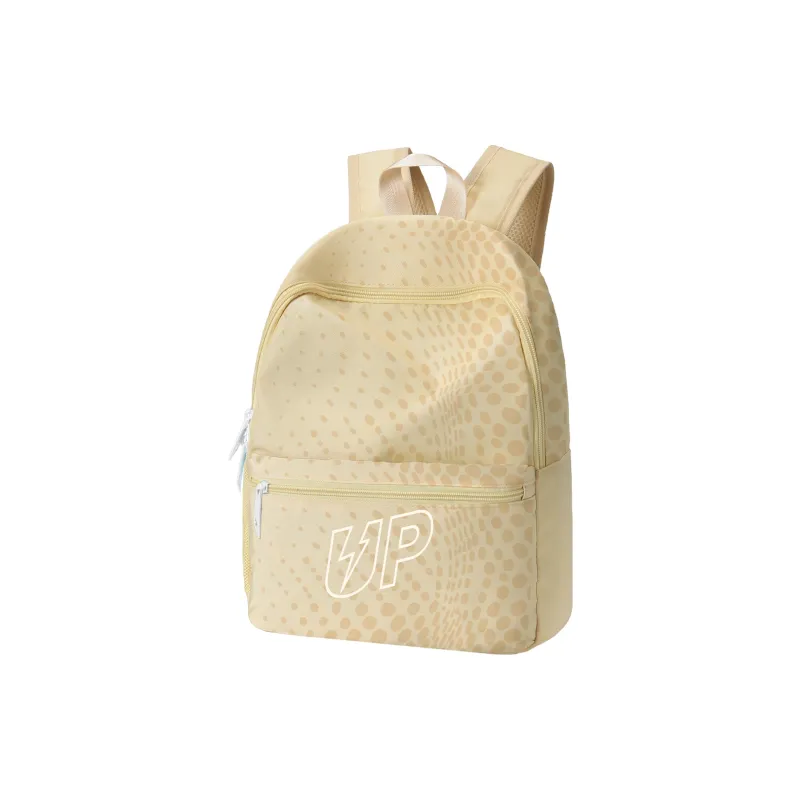 TURN UP Polyester Backpack Regular Unisex Apricot-1