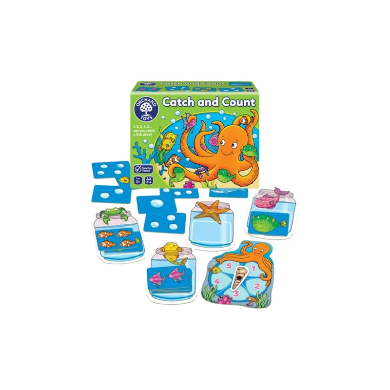 KUAIMANHU Catch And Count OrchardToys Sensory Education And Brain Development Board Games-1