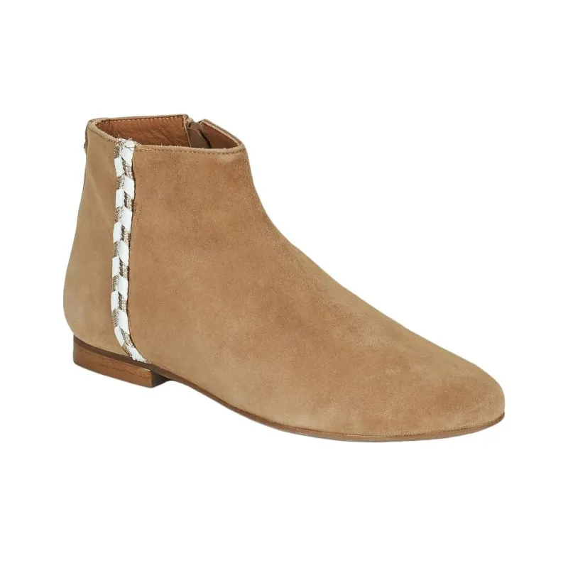 JB MARTIN Lausanne Ankle Boots Women's Brown-2