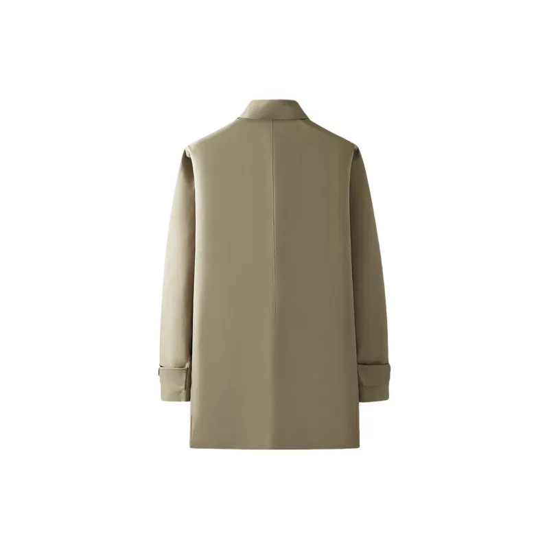 PIERRE CARDIN Trench Coat Men's Khaki-2