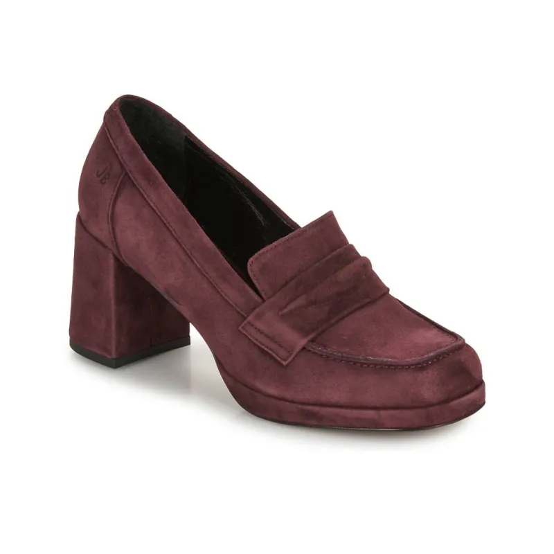 JB MARTIN ALEPO Loafers 8cm Women's Red-2