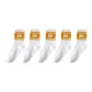 5 Pack-White 5 Pack