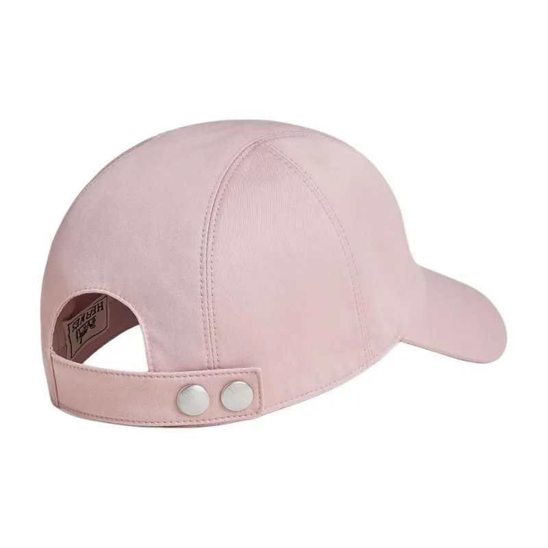 HERMES Cotton Baseball Caps Men's Pink-1