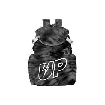 TURN UP Polyester Backpack Laptop Bag Unisex Black
