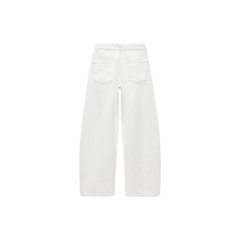 ZARA ZW Series Jeans Women's White-1