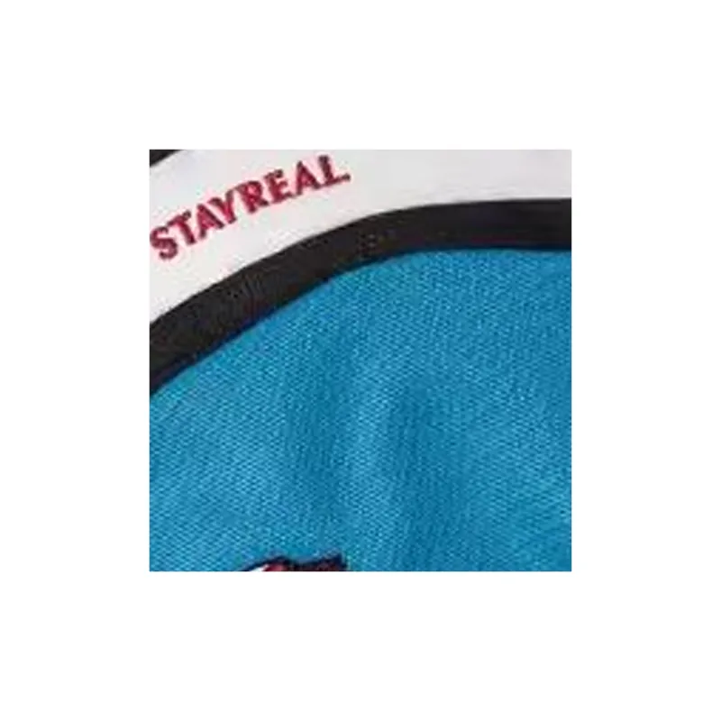STAYREAL Where Is Willie Collaboration Polyester Shoulder Bag Crossbody Bag Small Size Unisex Blue-2