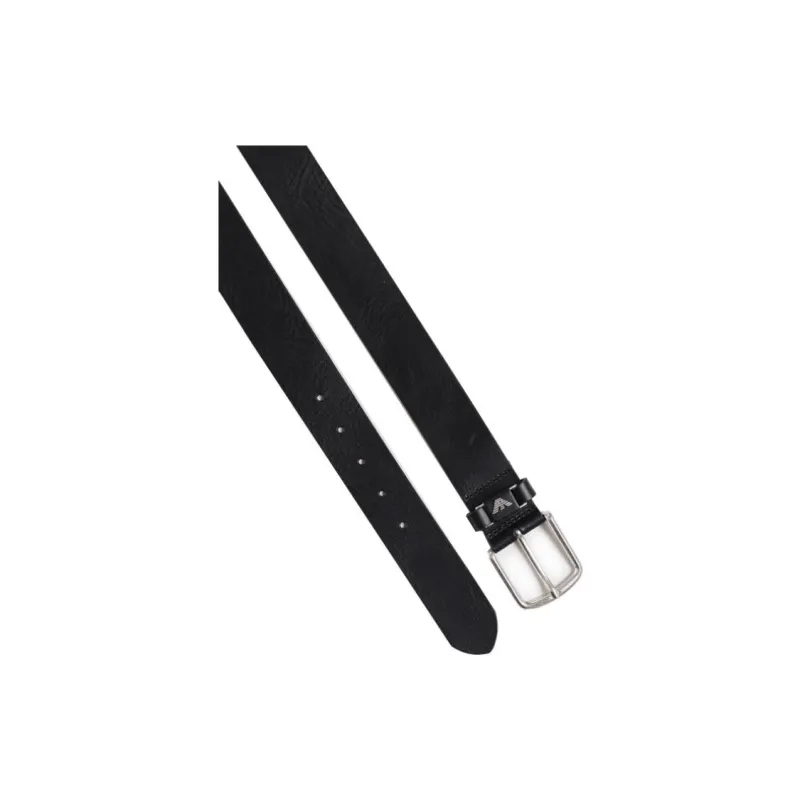 EMPORIO ARMANI Logo Plaque Buckle Belt-4