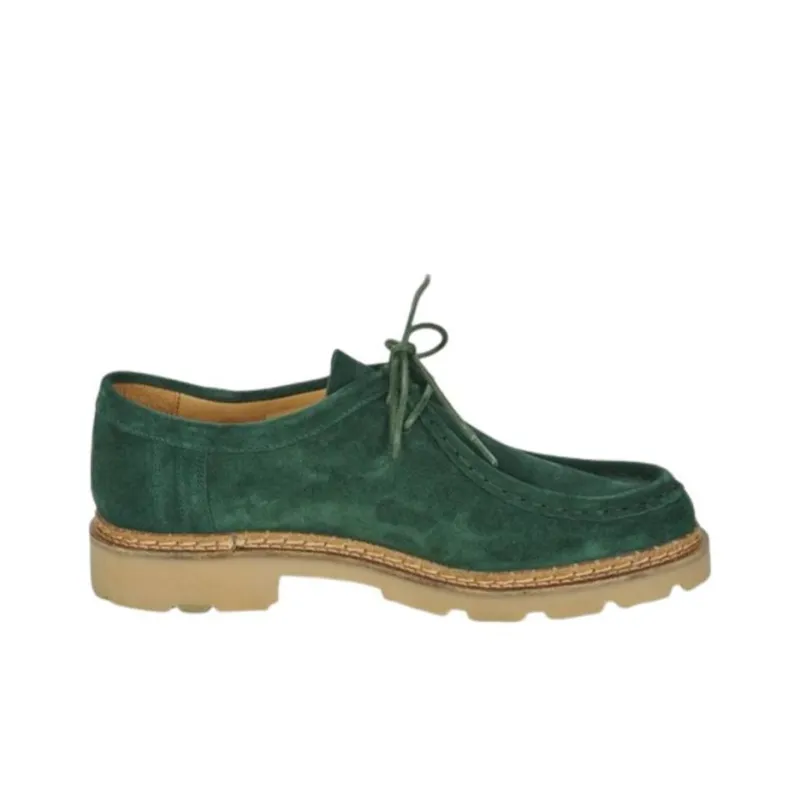 PELLET Casual Single Shoes 3cm Women's Green-1