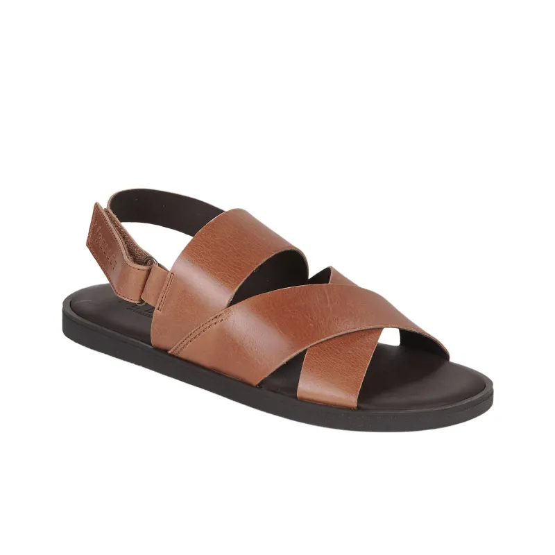 PELLET ANGEL Roman Sandals Men's Brown-2