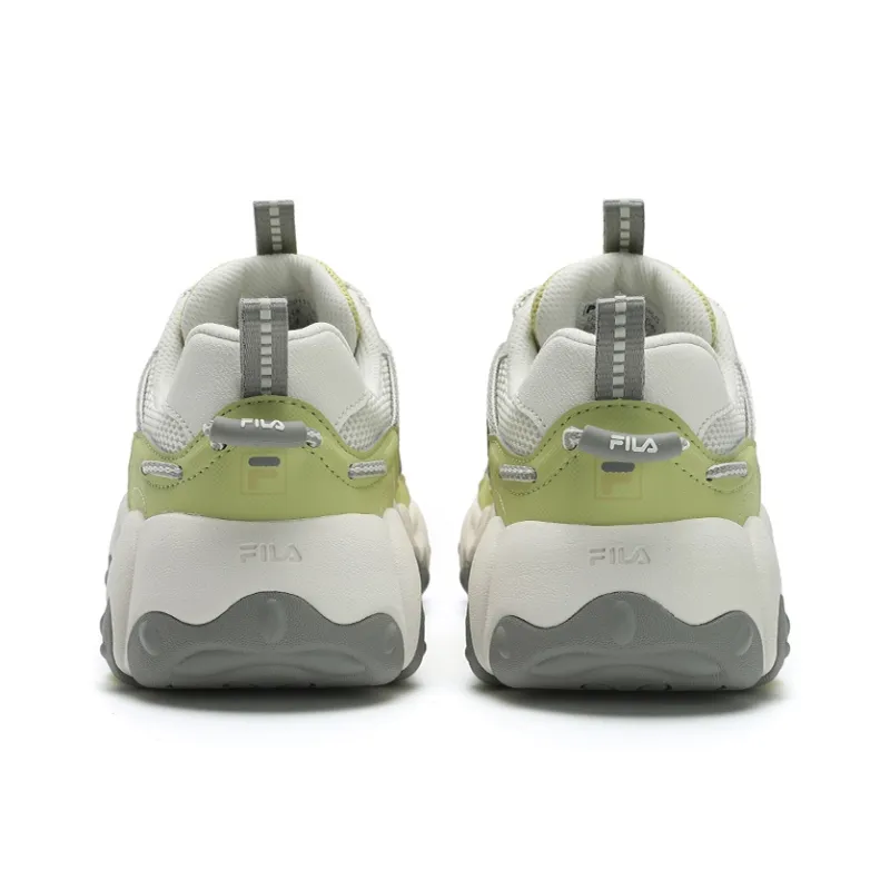 FILA FLUID 6 Running Shoes Women's Low Top Millet Yellow/Milk White-4