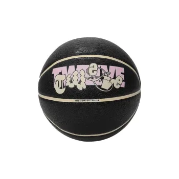 Nike Artificial Leather Basketball Black Pink Size 7 Training Unisex