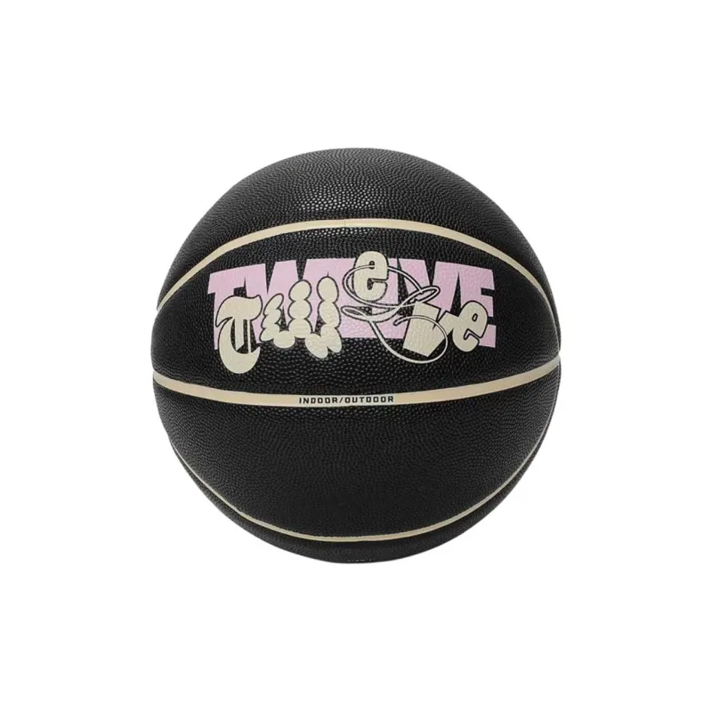 Nike Artificial Leather Basketball Black Pink Size 7 Training Unisex-0