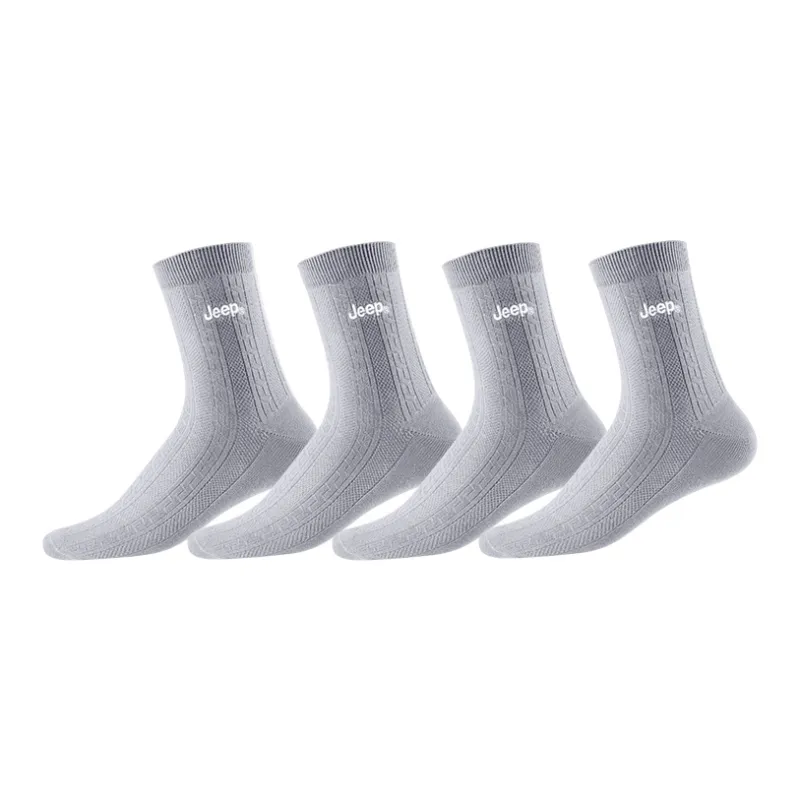 Jeep Mid-Calf Socks Men's 4 Pack-8