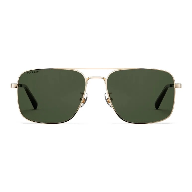 PARZIN Plate Alloy Frame Aviator Sunglasses Men's-12