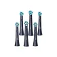 Cleaning 3 Pcs+Gum Protection 3 Pcs (Black)