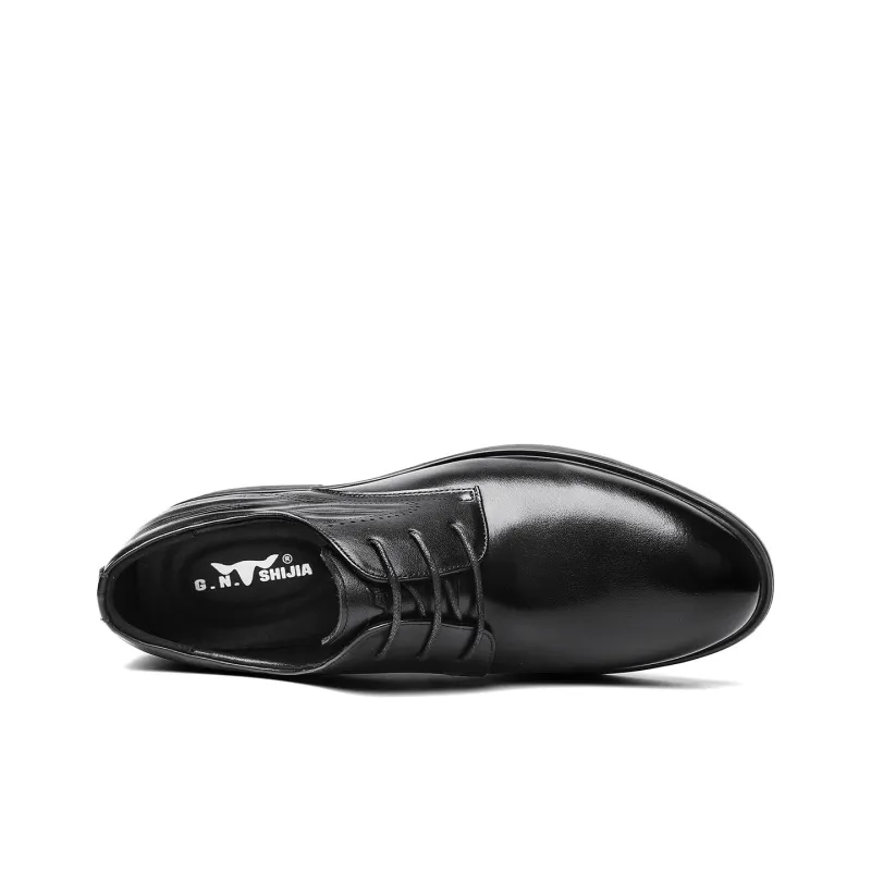 G.N.SHIJIA Dress Shoes Men's Black-5