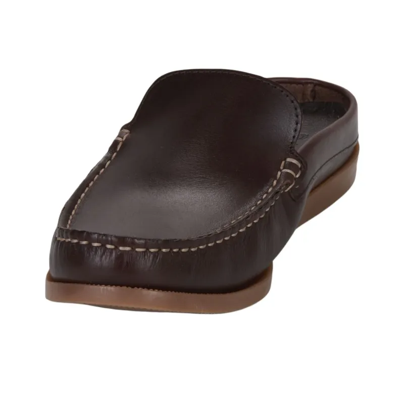 PELLET Slip-Resistant Wrap-toe Slippers Men's Dark Brown-3