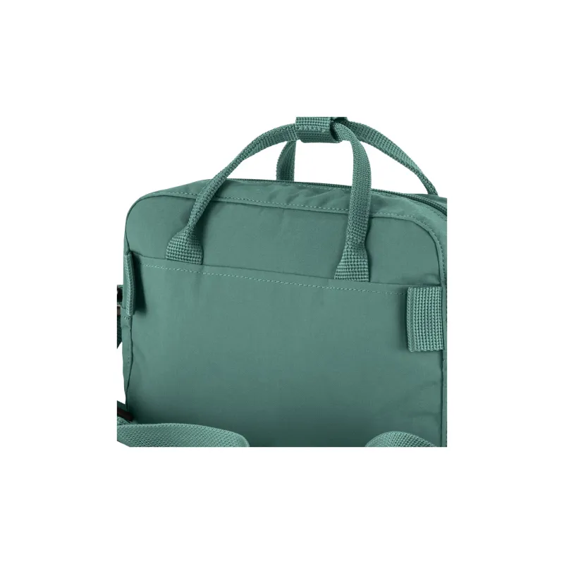 Fjallraven Kanken Vinylon One Shoulder Crossbody Portable Fanny Pack Large Size Men's Frost Green-3