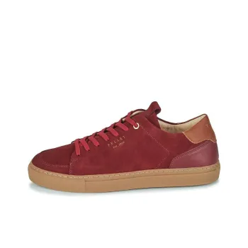 PELLET SIMON Low Top Skateboard Shoes Men's Red