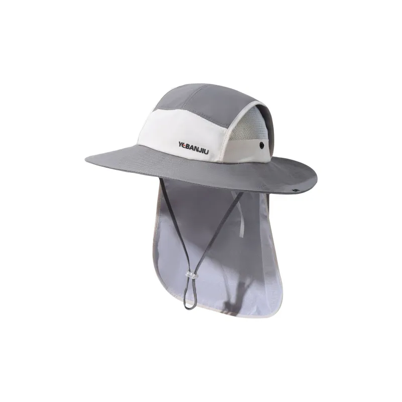 RX UVCUT Polyester Sun Protection Hats Unisex-4