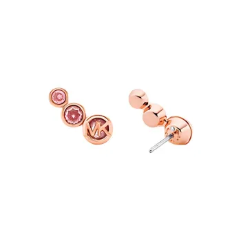 MICHAEL KORS Bezel Cubic Zirconia Crawler Earrings