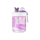 Doll Chibi Cup-Purple[Heat Resistant, Leak Proof, Includes Tea Compartment and Carrying Strap]