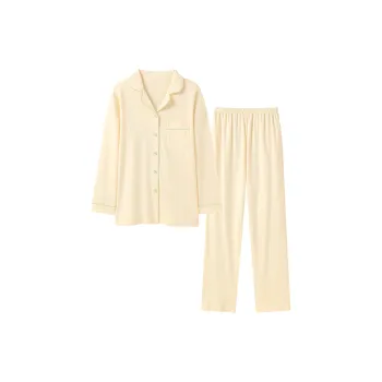 Shivs Pajama Set Women's Beige Apricot