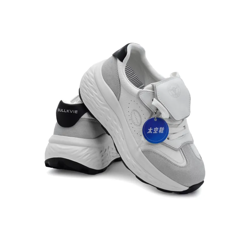 BULLKVIE Casual Shoes Women's White-4