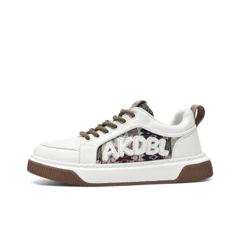 AOKANG Air Force One Series Skateboard Shoes Unisex Low Top Mocha, Denim Blue