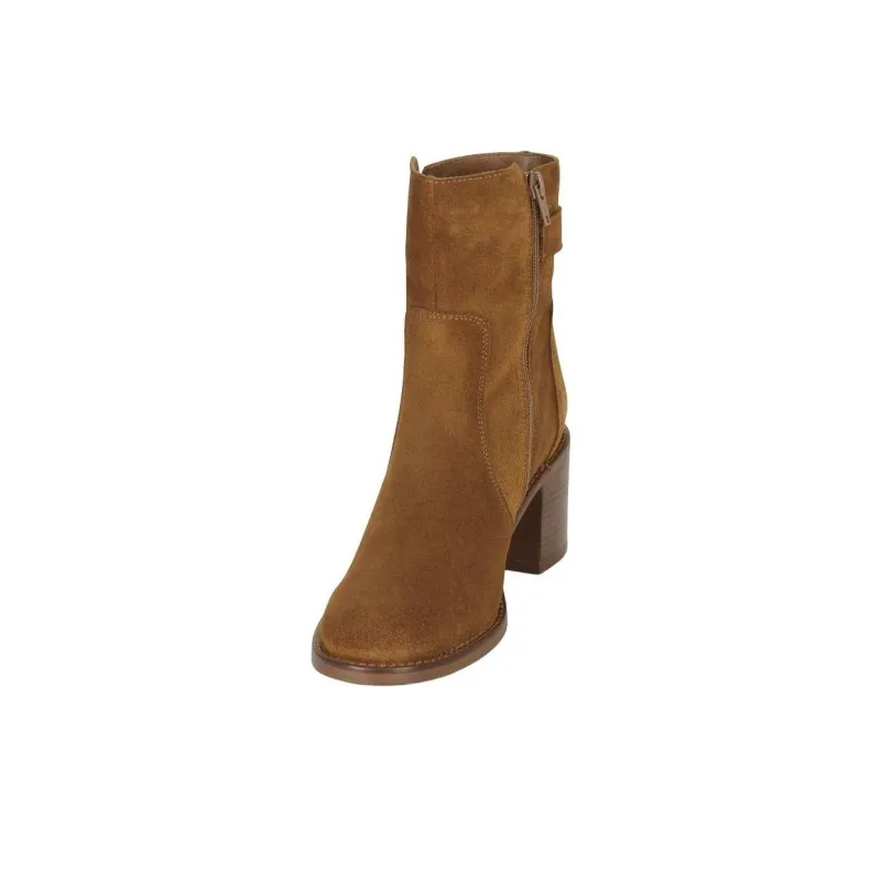 JB MARTIN Paprika Ankle Boots 7cm Women's Brown-3