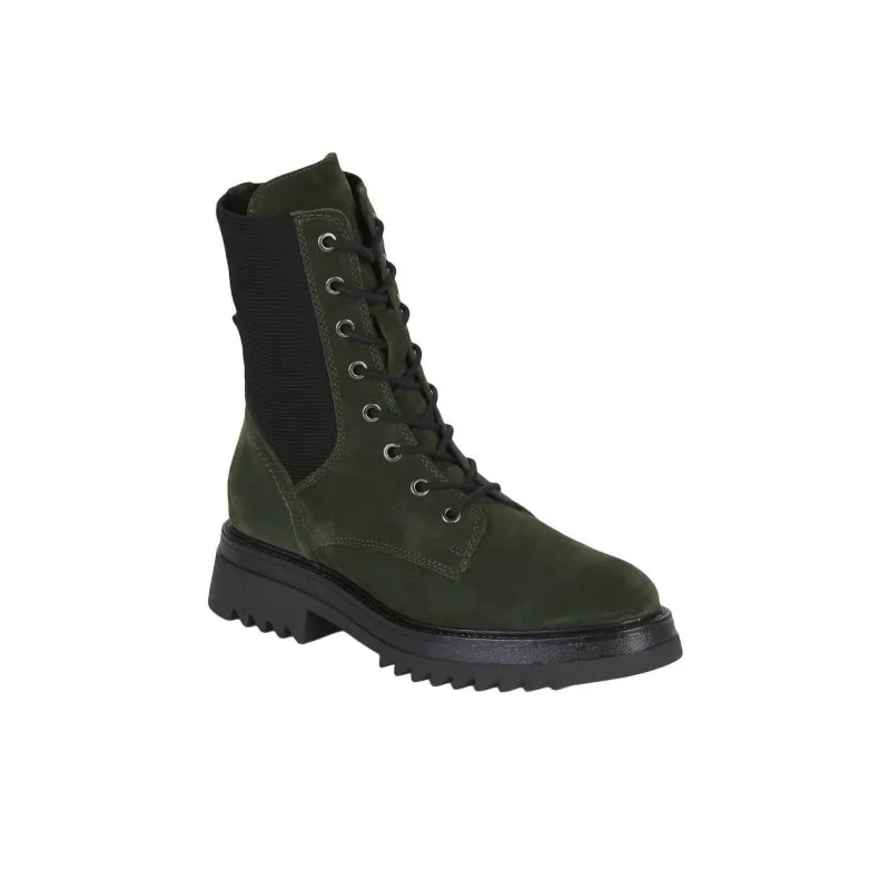 JB MARTIN Ophelie Short Chelsea Boots Women's Green-2