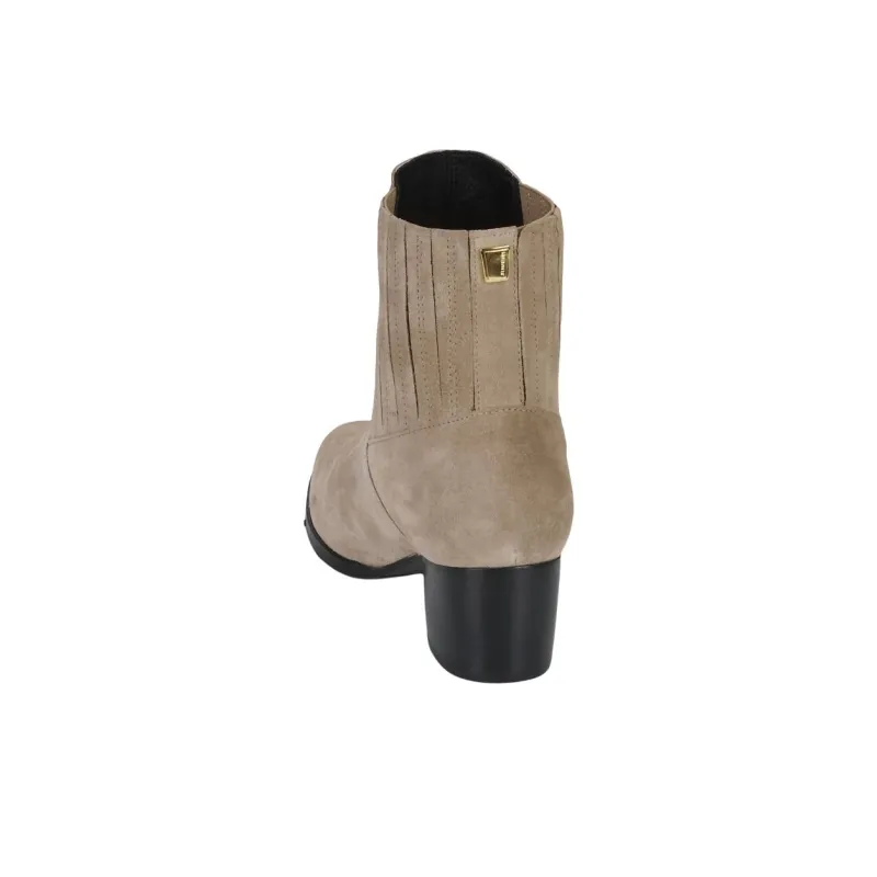 JB MARTIN Lea Short Chelsea Boots 5cm Women's Umber-4