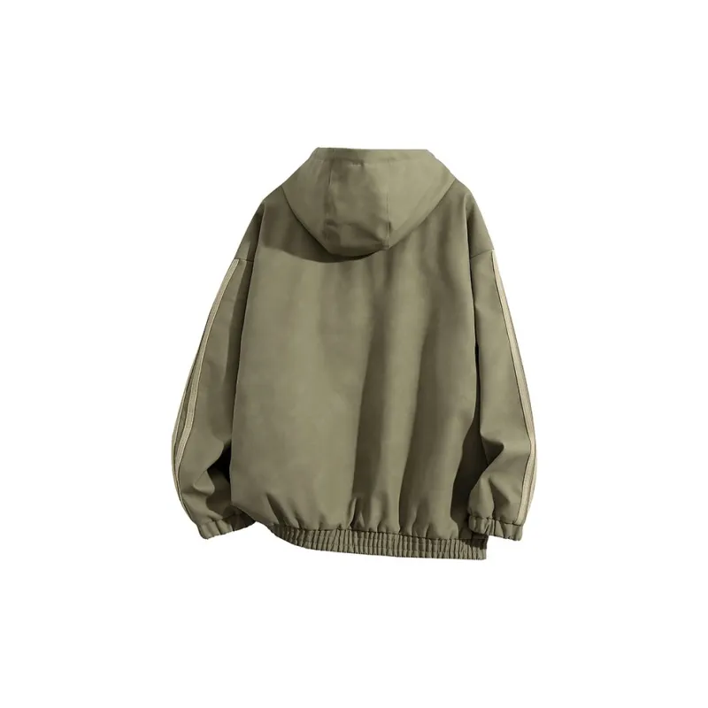 YOSICIL Leather Jacket Unisex Moss Green-1