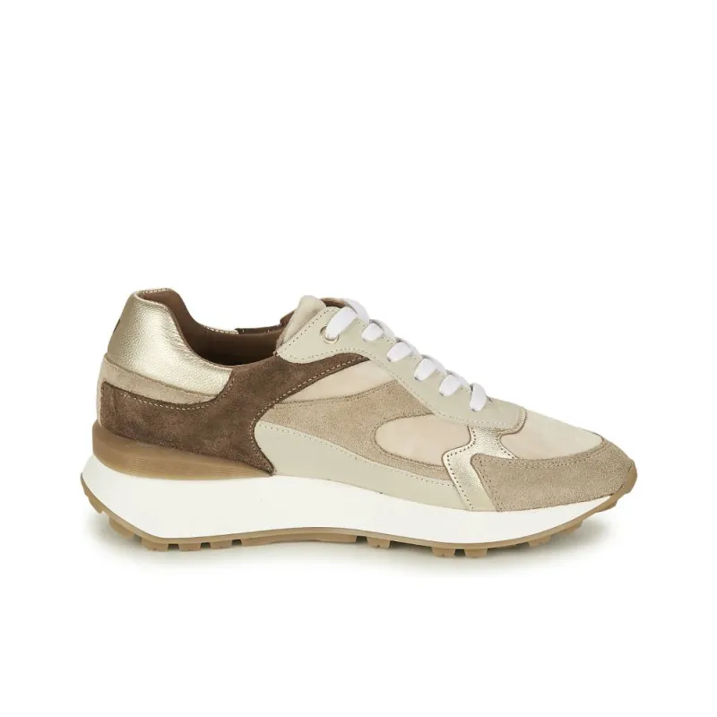 JB MARTIN Forte Low-Top Casual Shoes Women's Beige Brown-1