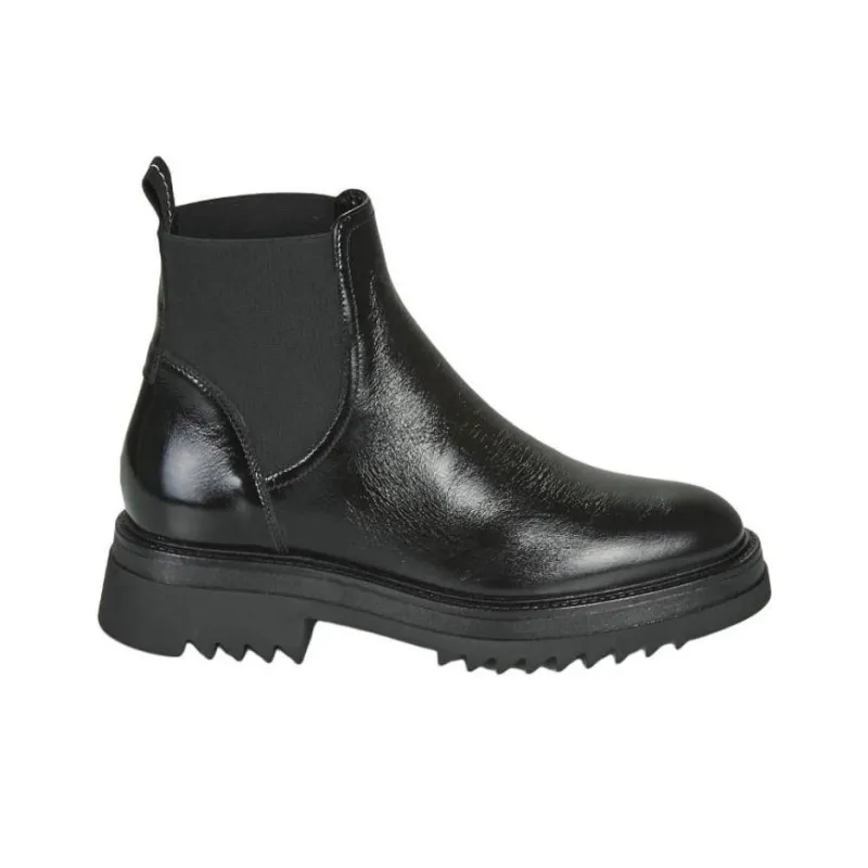 JB MARTIN Short Chelsea Boots Women's Black-1