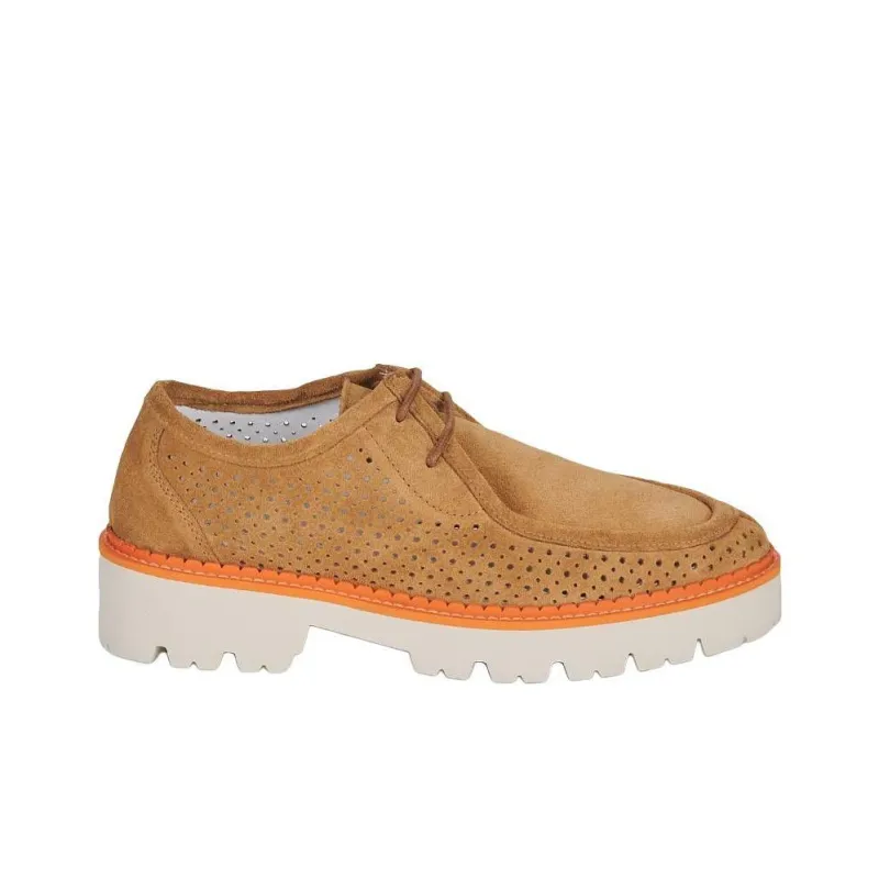 JB MARTIN Fougue Casual Single Shoes 4cm Women's Brown-1