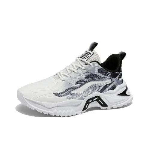 TONYBEAR Casual Shoes Men Low Top White, Black, Green, Blue
