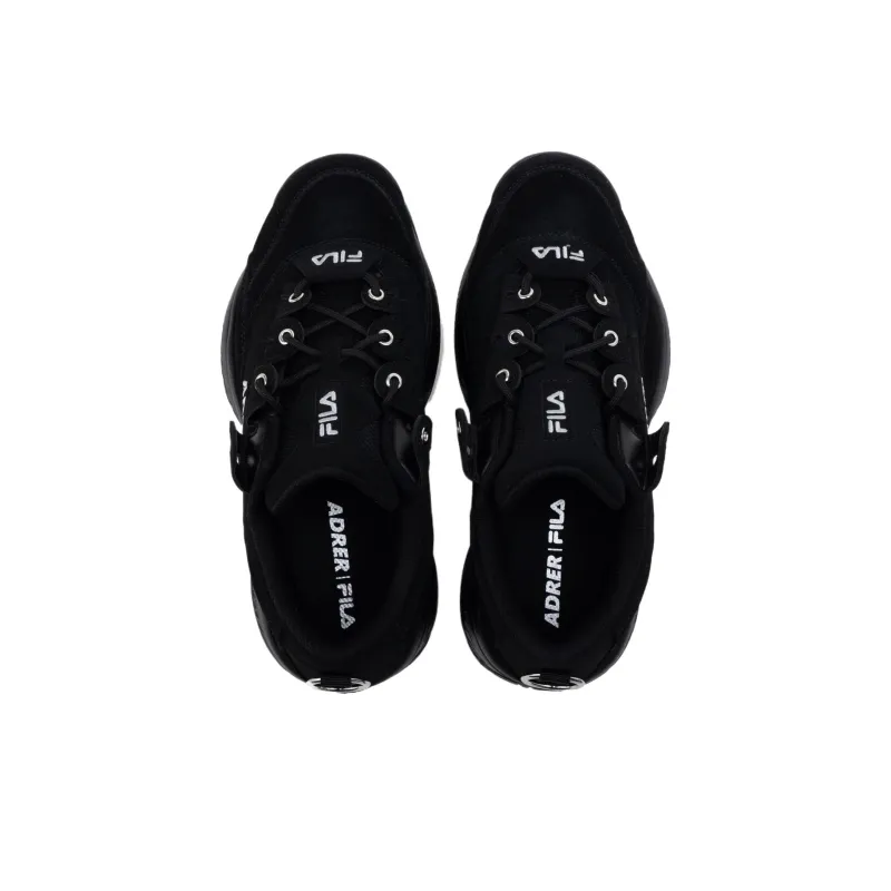 FILA Provenance Slip Resistant Low Top Casual Shoes Unisex Black-2