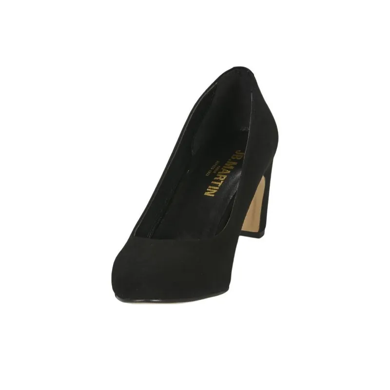 JB MARTIN VERITEA Chunky Heel High Heels 7cm Women's Black-2