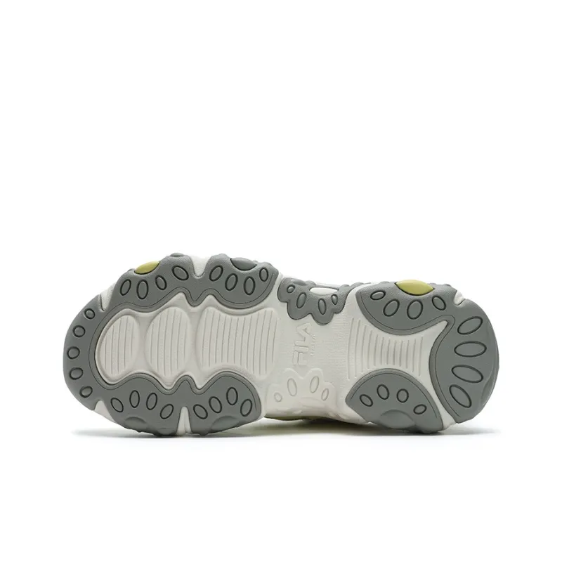 FILA FLUID 6 Running Shoes Women's Low Top Millet Yellow/Milk White-5